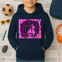 Pretty Black & Educated Black History Month Kids Hoodie thumb 2