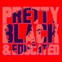Pretty Black & Educated Black History Month Santa Hat thumb 1