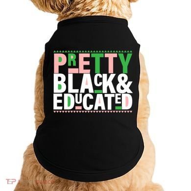 Pretty Black And Educated Doggie Tank