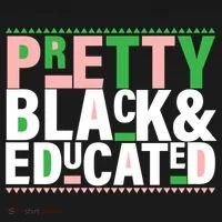 Pretty Black And Educated Doggie Tank thumb 4