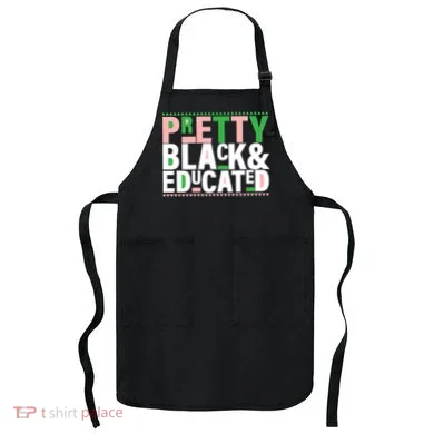 Pretty Black And Educated Apron