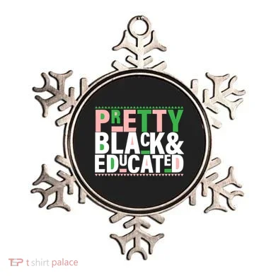 Pretty Black And Educated Ornament