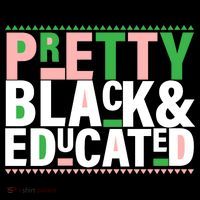 Pretty Black And Educated Women's Tank Top thumb 5
