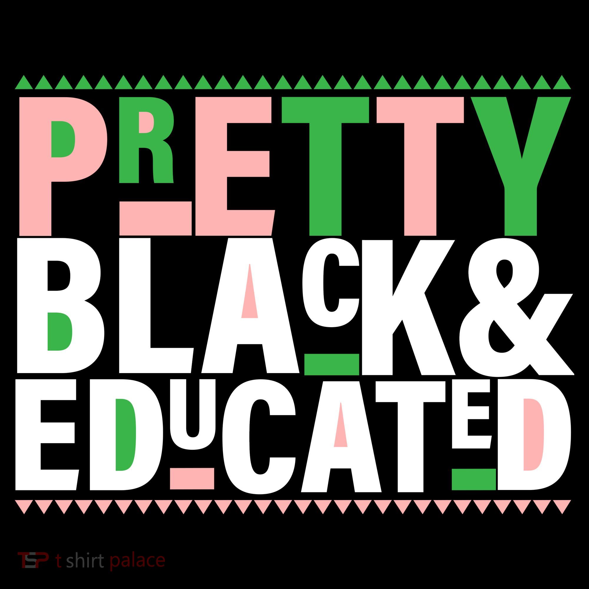 Pretty Black And Educated Kids Sweatshirt