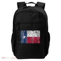 Patriotic Retro Flag Of Texas Backpack thumb 0