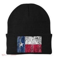 Patriotic Retro Flag Of Texas Beanie thumb 0