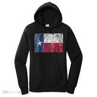 Patriotic Retro Flag Of Texas Women's Hoodie thumb 0