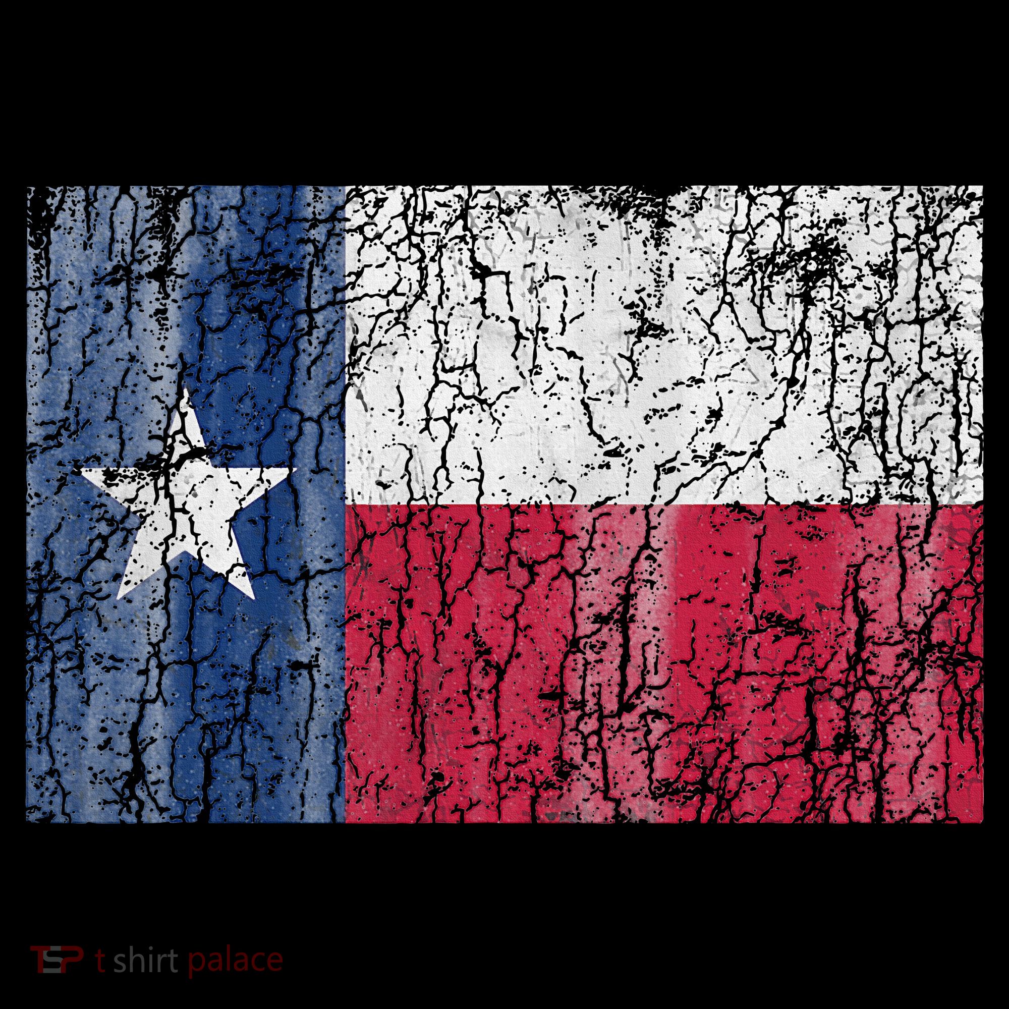Patriotic Retro Flag Of Texas Women's Hoodie