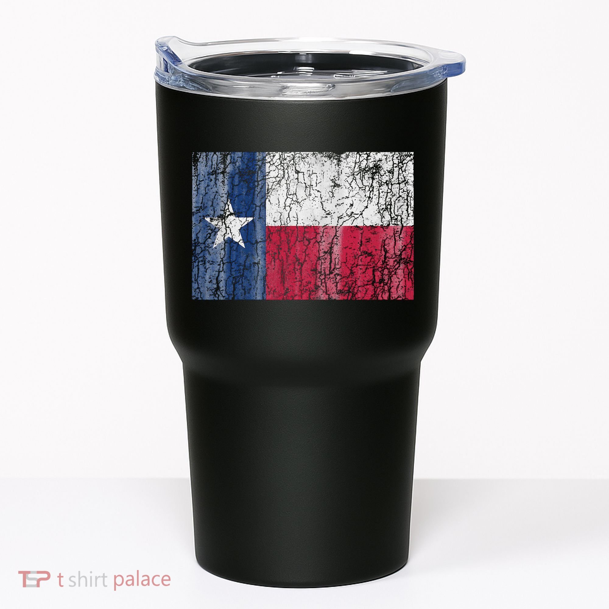 Patriotic Retro Flag Of Texas Tumbler