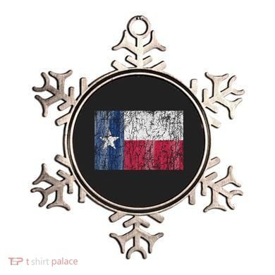 Patriotic Retro Flag Of Texas Ornament