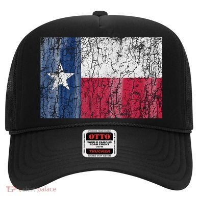 Patriotic Retro Flag Of Texas Hat