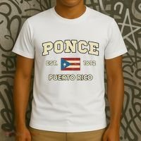 Puerto Rico Flag Hispanic Heritage Month Ponce Boricua Rican T-Shirt thumb 3