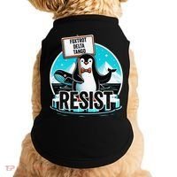 Penguin Resist Funny Foxtrots Deltas Tangos Doggie Tank thumb 0