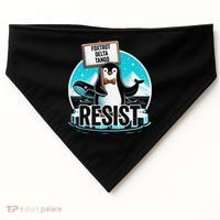 Penguin Resist Funny Foxtrots Deltas Tangos USA-Made Doggie Bandana thumb 0