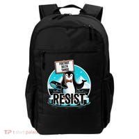 Penguin Resist Funny Foxtrots Deltas Tangos Backpack thumb 0