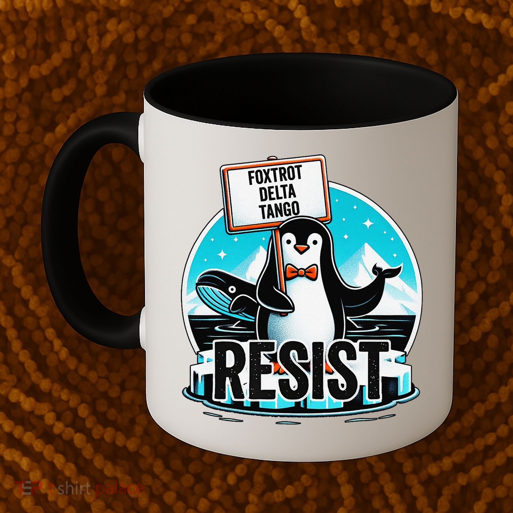 Penguin Resist Funny Foxtrots Deltas Tangos Coffee Mug