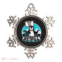 Penguin Resist Funny Foxtrots Deltas Tangos Ornament thumb 0