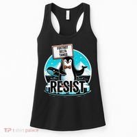 Penguin Resist Funny Foxtrots Deltas Tangos Women's Tank Top thumb 0