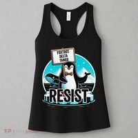 Penguin Resist Funny Foxtrots Deltas Tangos Women's Tank Top thumb 3