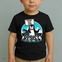 Penguin Resist Funny Foxtrots Deltas Tangos Toddler T-Shirt thumb 2