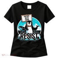 Penguin Resist Funny Foxtrots Deltas Tangos Women's T-Shirt thumb 0
