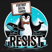 Penguin Resist Funny Foxtrots Deltas Tangos Kids Hoodie thumb 5