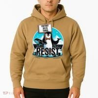 Penguin Resist Funny Foxtrots Deltas Tangos Hoodie thumb 2