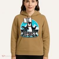 Penguin Resist Funny Foxtrots Deltas Tangos Hoodie thumb 5