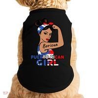 Puerto Rico Flag  Puerto Rican Boricua Doggie Tank thumb 0