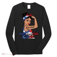 Puerto Rico Flag  Puerto Rican Boricua Long Sleeve Shirt thumb 0