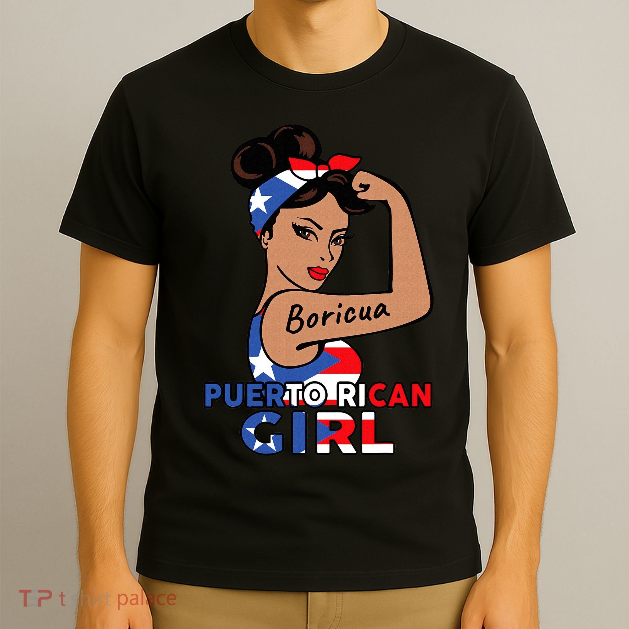 Puerto Rico Flag  Puerto Rican Boricua T-Shirt