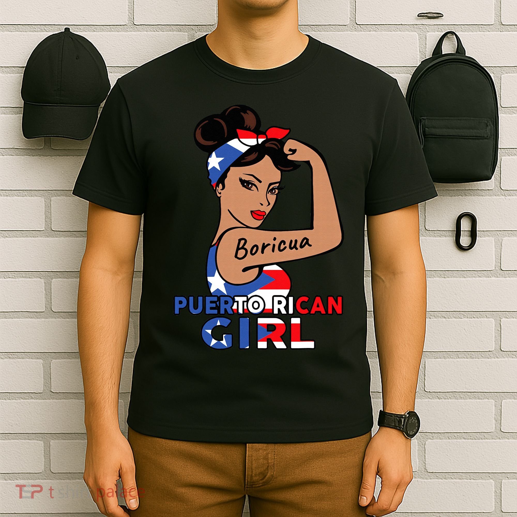 Puerto Rico Flag  Puerto Rican Boricua T-Shirt