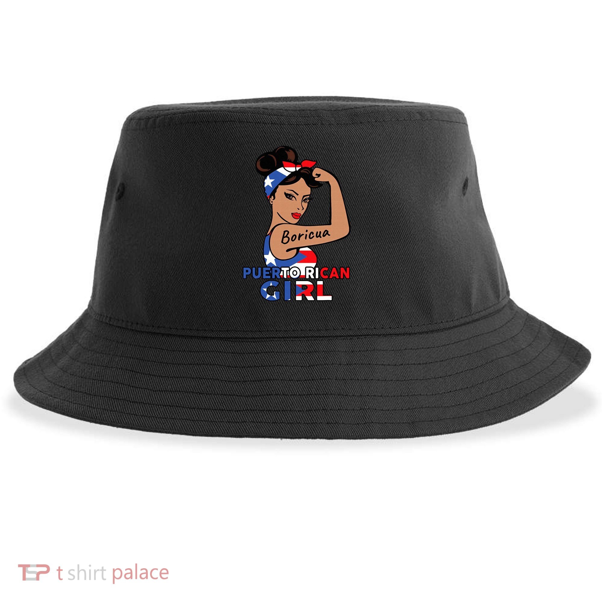 Puerto Rico Flag  Puerto Rican Boricua Sustainable Bucket Hat