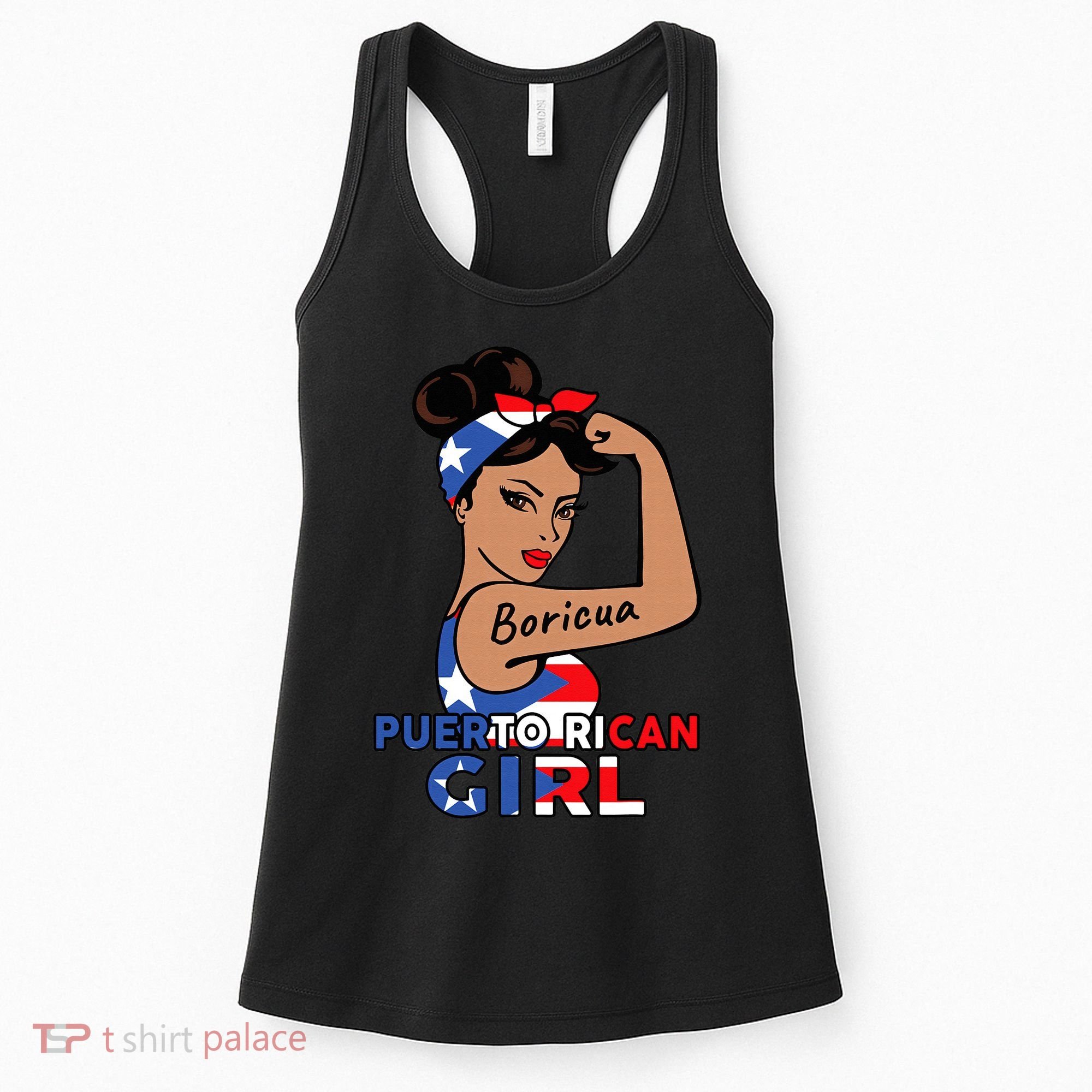 Puerto Rico Flag  Puerto Rican Boricua Women's Tank Top