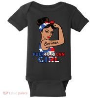 Puerto Rico Flag  Puerto Rican Boricua Baby Bodysuit thumb 0