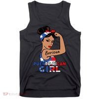 Puerto Rico Flag  Puerto Rican Boricua Tank Top thumb 0