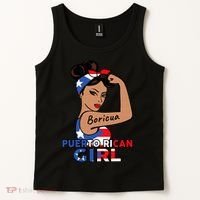 Puerto Rico Flag  Puerto Rican Boricua Tank Top thumb 2