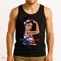 Puerto Rico Flag  Puerto Rican Boricua Tank Top thumb 3