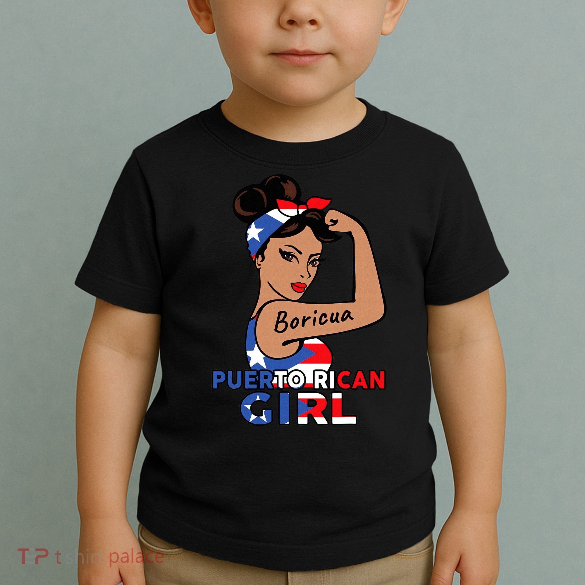 Puerto Rico Flag  Puerto Rican Boricua Toddler T-Shirt