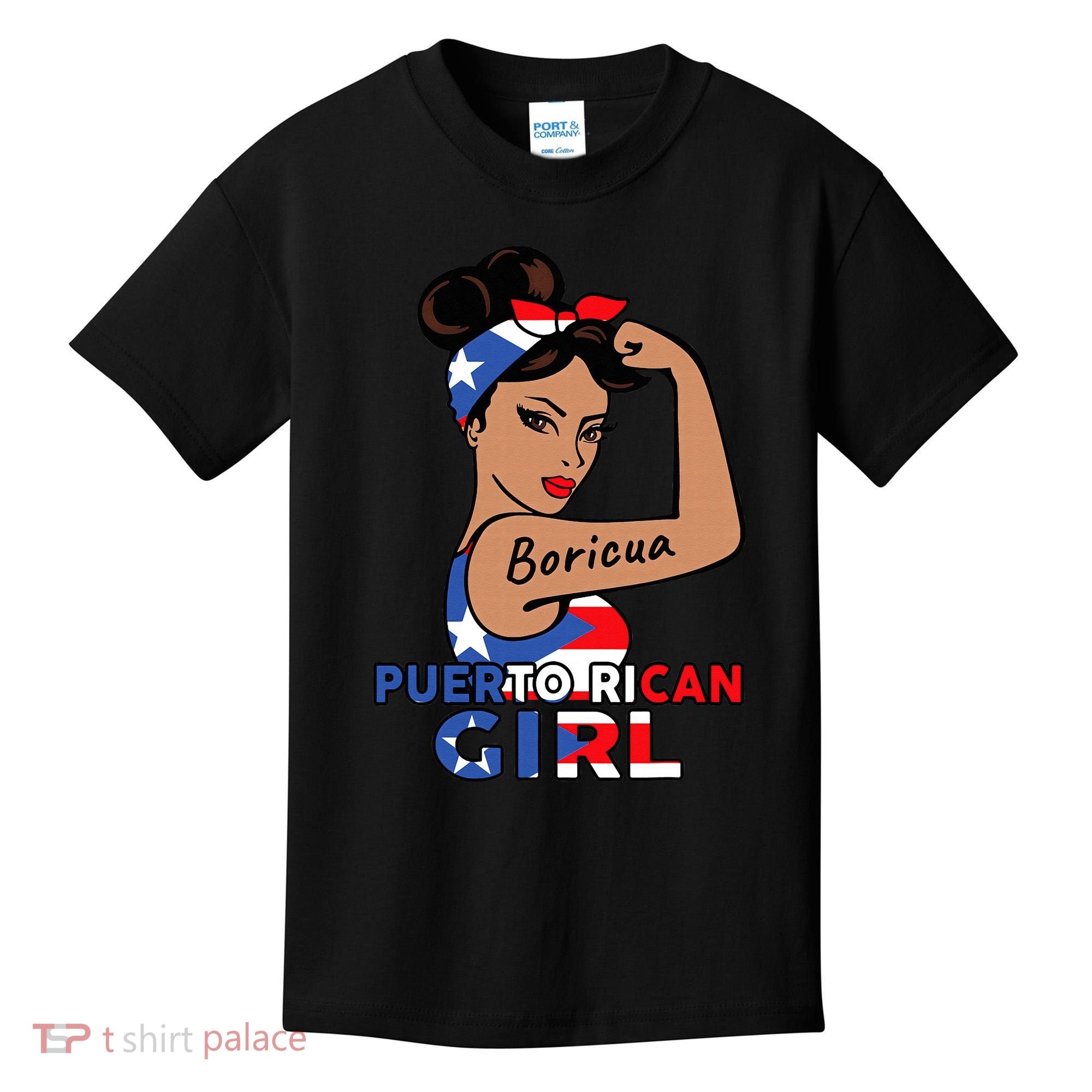 Puerto Rico Flag  Puerto Rican Boricua Kids T-Shirt