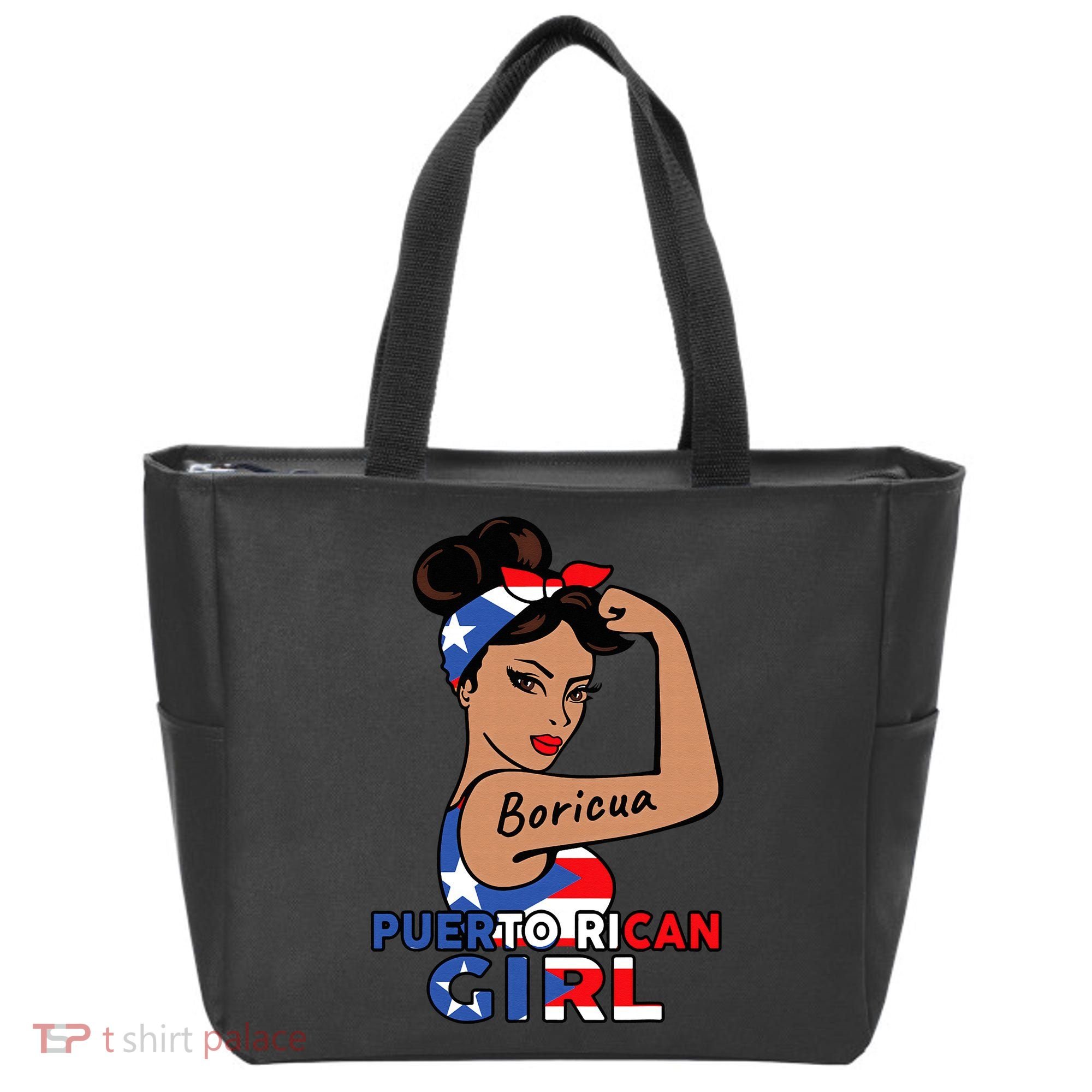 Puerto Rico Flag  Puerto Rican Boricua Tote Bag