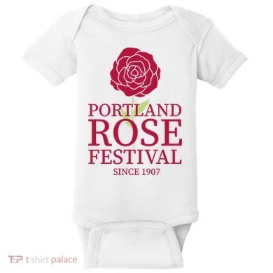 Portland Rose Festival Baby Bodysuit