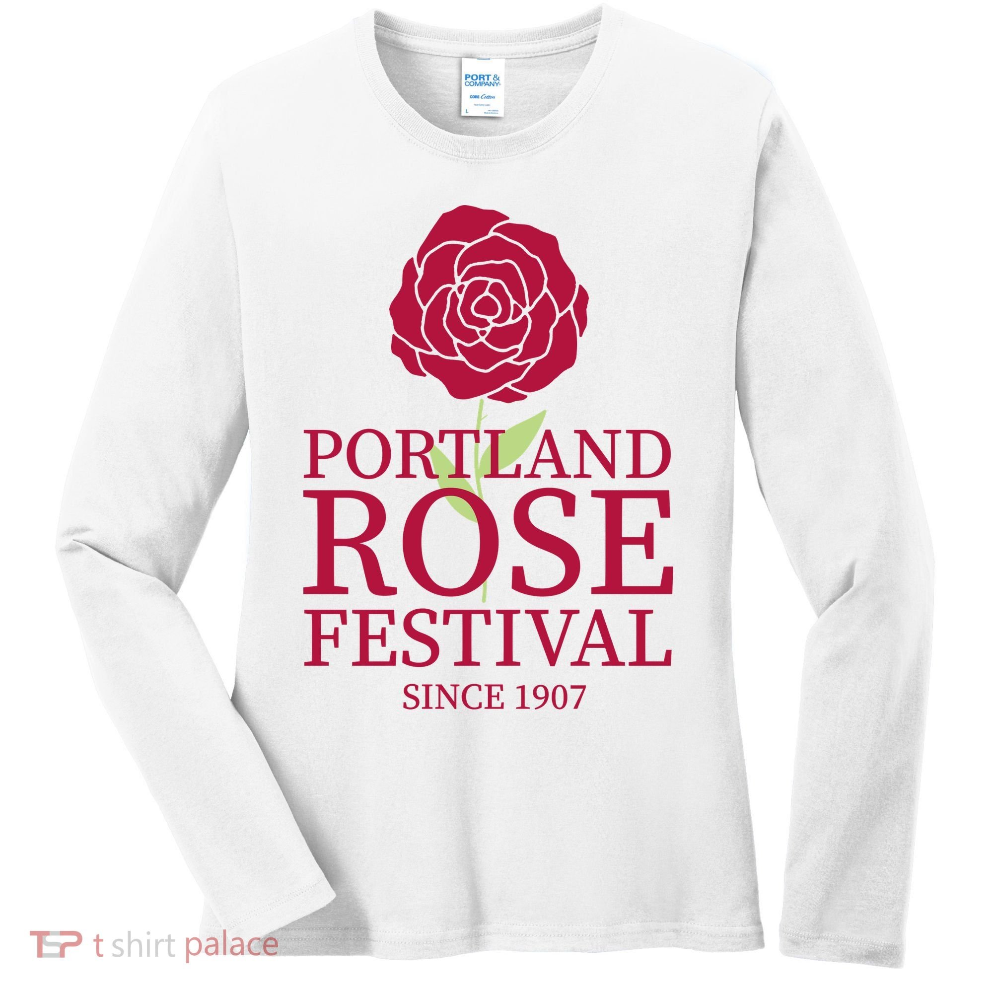 Portland Rose Festival Women's Long Sleeve Shirt