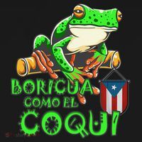 Puerto Rico Frog Puerto Rican Roots Coqui Taino Boricua Gift Hoodie thumb 2