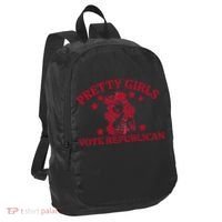 Prettyvote Republican Funny Conservative Patriotic Port Authority Crush Ripstop Backpack thumb 0