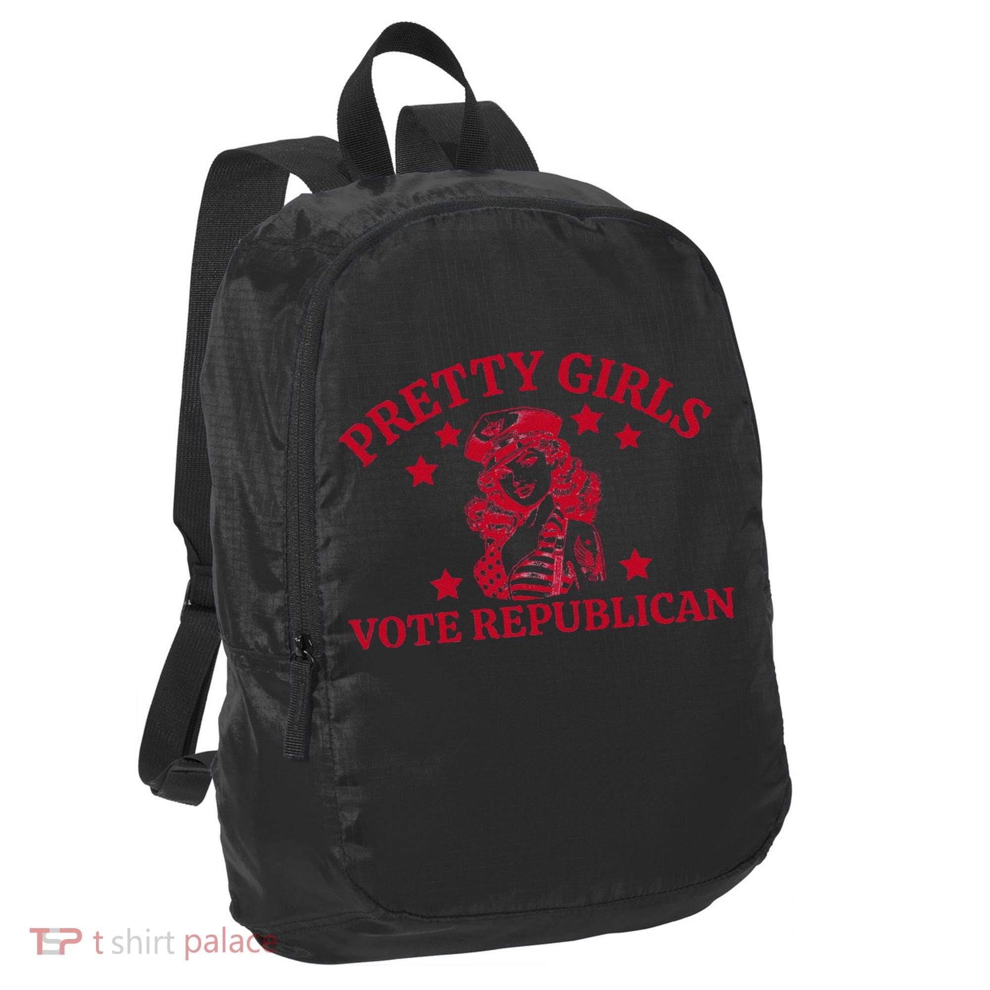 Prettyvote Republican Funny Conservative Patriotic Port Authority Crush Ripstop Backpack