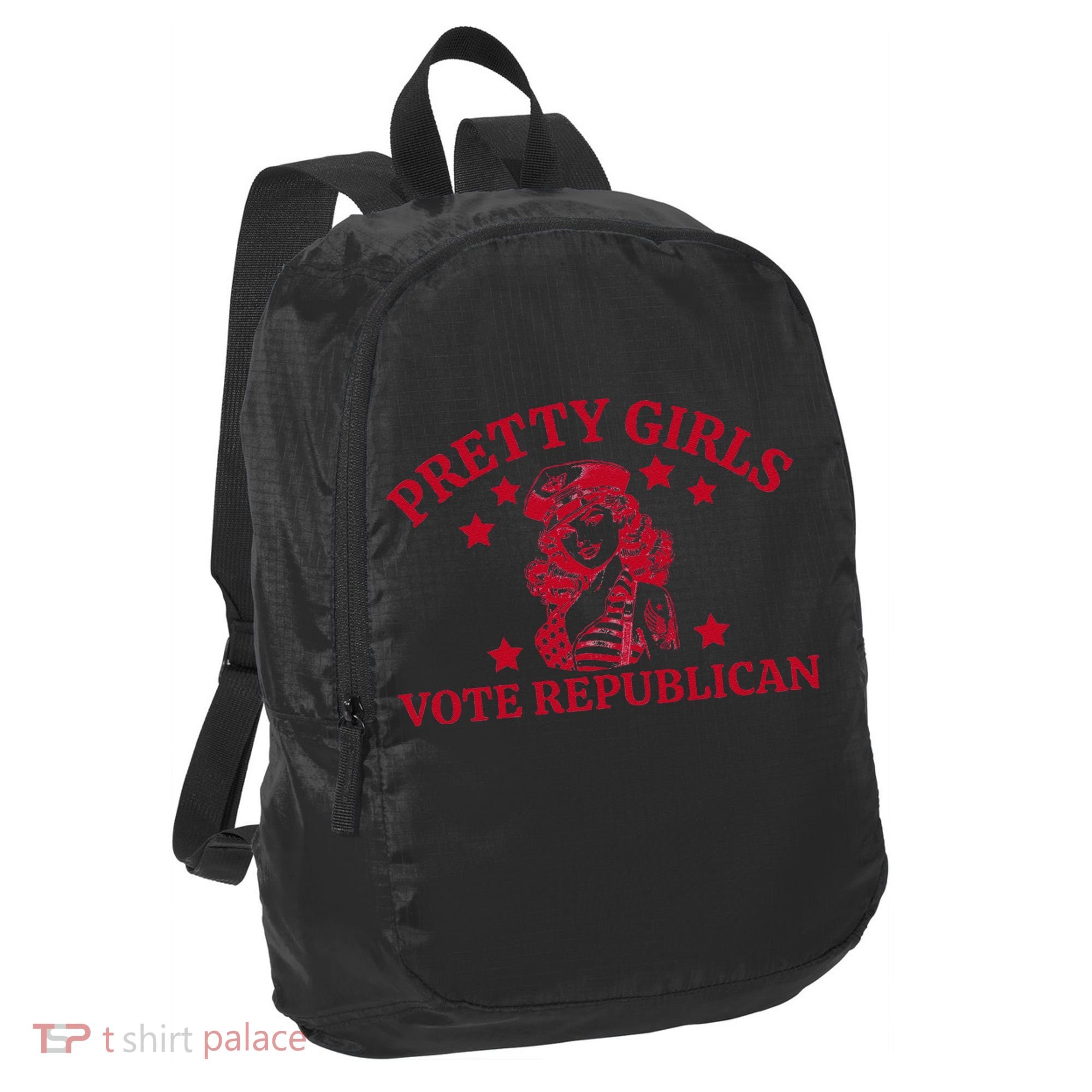 Prettyvote Republican Funny Conservative Patriotic Port Authority Crush Ripstop Backpack