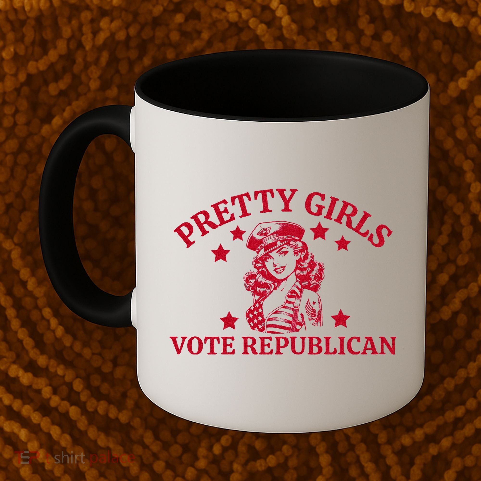 Prettyvote Republican Funny Conservative Patriotic Coffee Mug