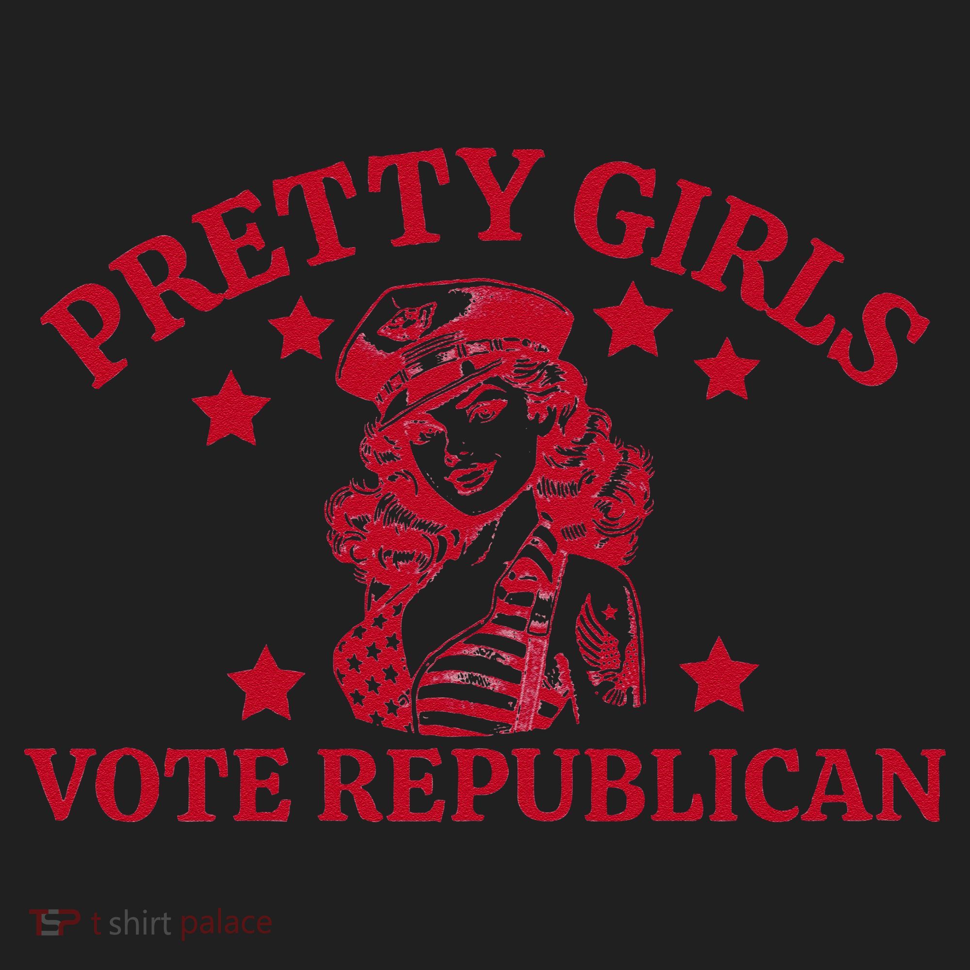 Prettyvote Republican Funny Conservative Patriotic Beanie