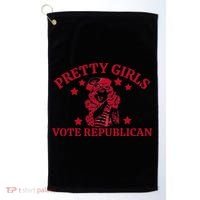 Prettyvote Republican Funny Conservative Patriotic Golf Towel thumb 0